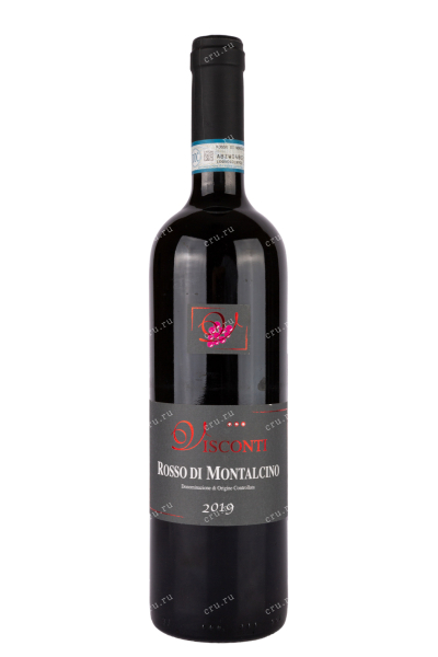 Вино Rosso di Montalcino Visconti 2019 0.75 л