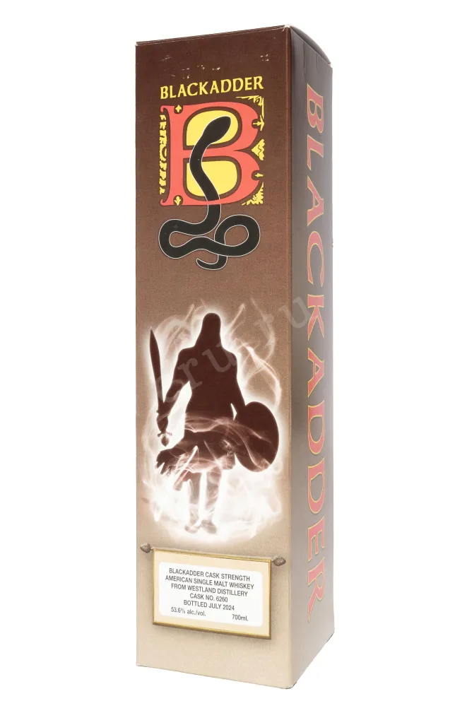 Подарочная коробка Blackadder Westland First Feel Banyuls Single Malt in gift box 0.7 л