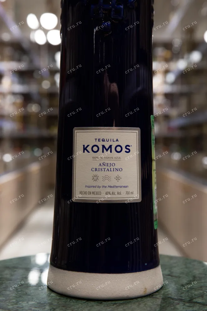 Этикетка Komos Añejo Cristalino 0.7 л