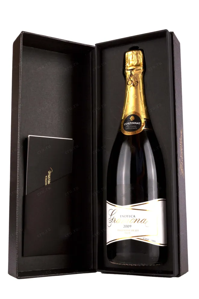 В подарочной коробке Gramona Enoteca Brut Corpinnat 2009 gift box 0.75 л
