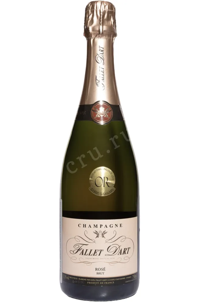 Шампанское Fallet Dart Rose Brut 2019 0.75 л