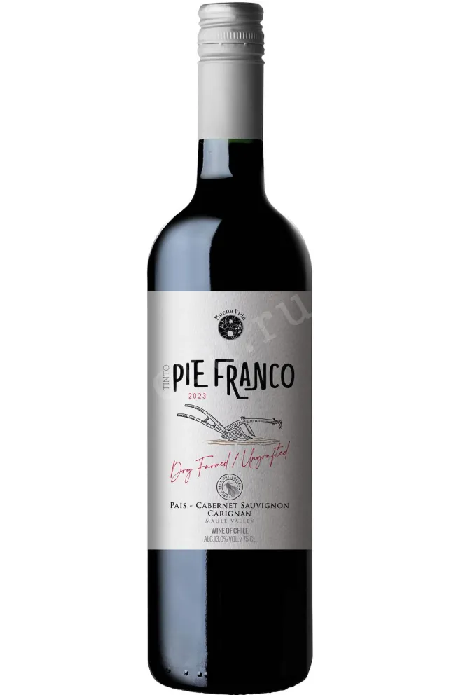 Вино Pie Franco Pais-Cabernet Sauvignon-Carignan Maule Valley 2024 0.75 л