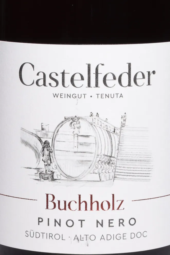 Этикетка Castelfeder Buchholz Pinot Nero Sudtirol Alto Adige DOC 2022 0.75 л
