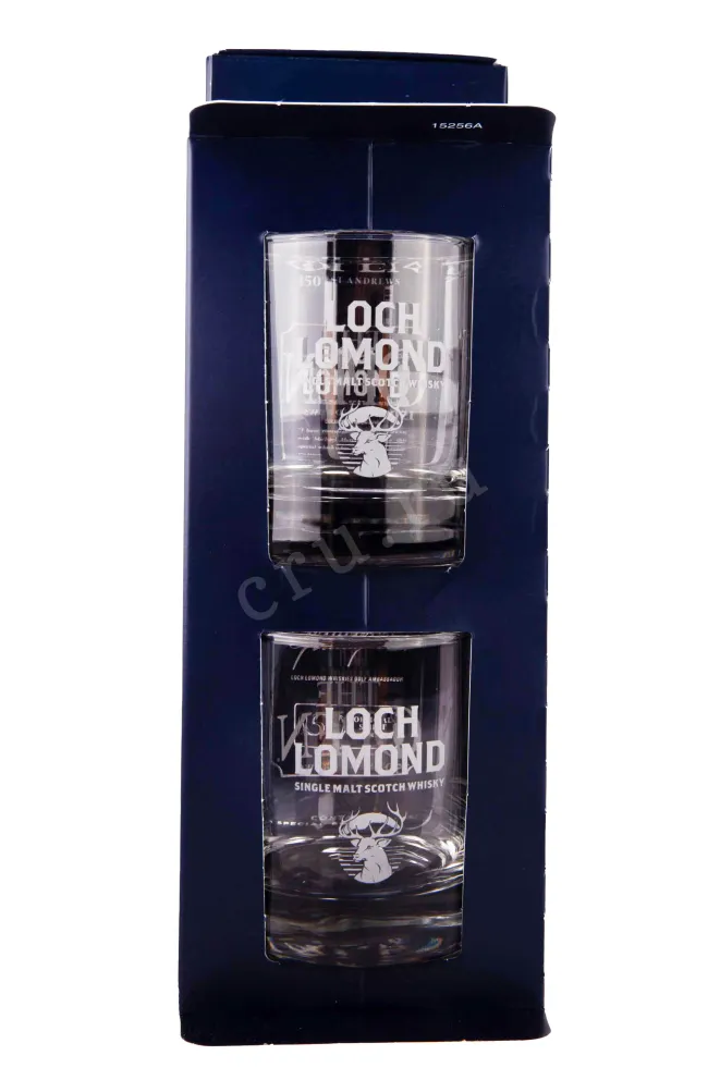 Набор с бокалами Loch Lomond The Open Special Edition Single Malt in gift box + 2 glasses 0.7 л
