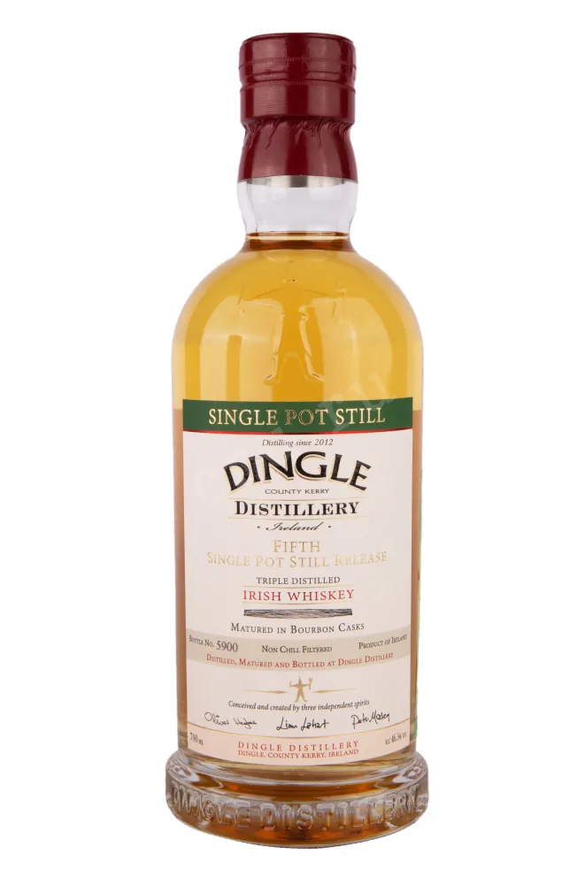 Бутылка Dingle Single Pot Still Batch 5 6 years in tube 0.7 л