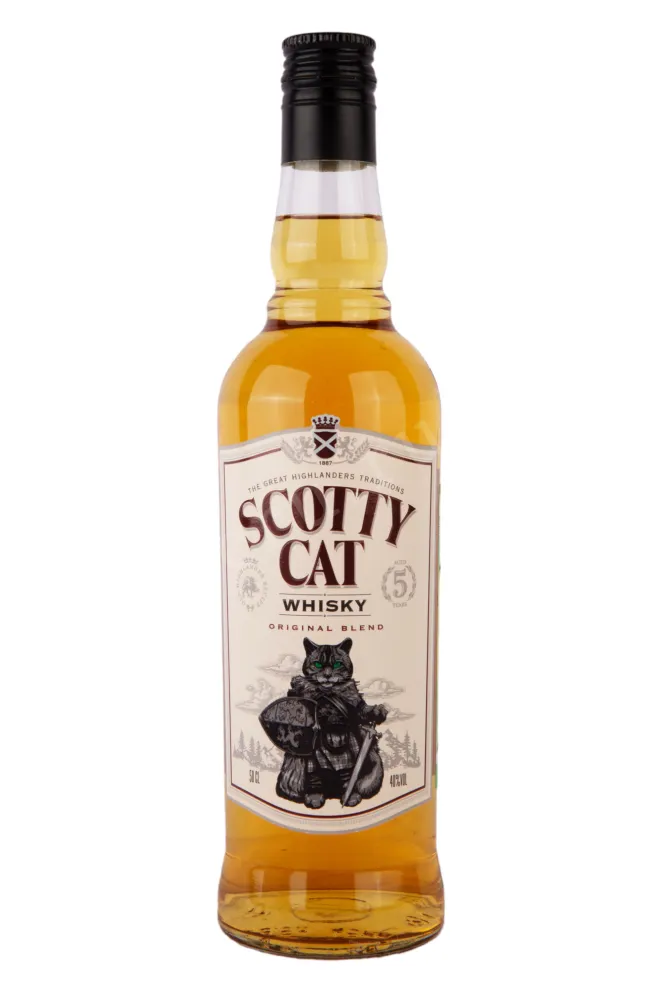 Виски Scotty Cat 5 years  0.5 л