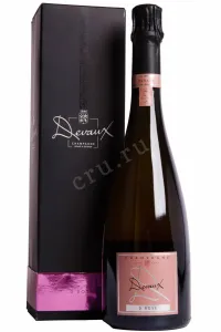 Шампанское Devaux D Rose in gift box 2014 0.75 л