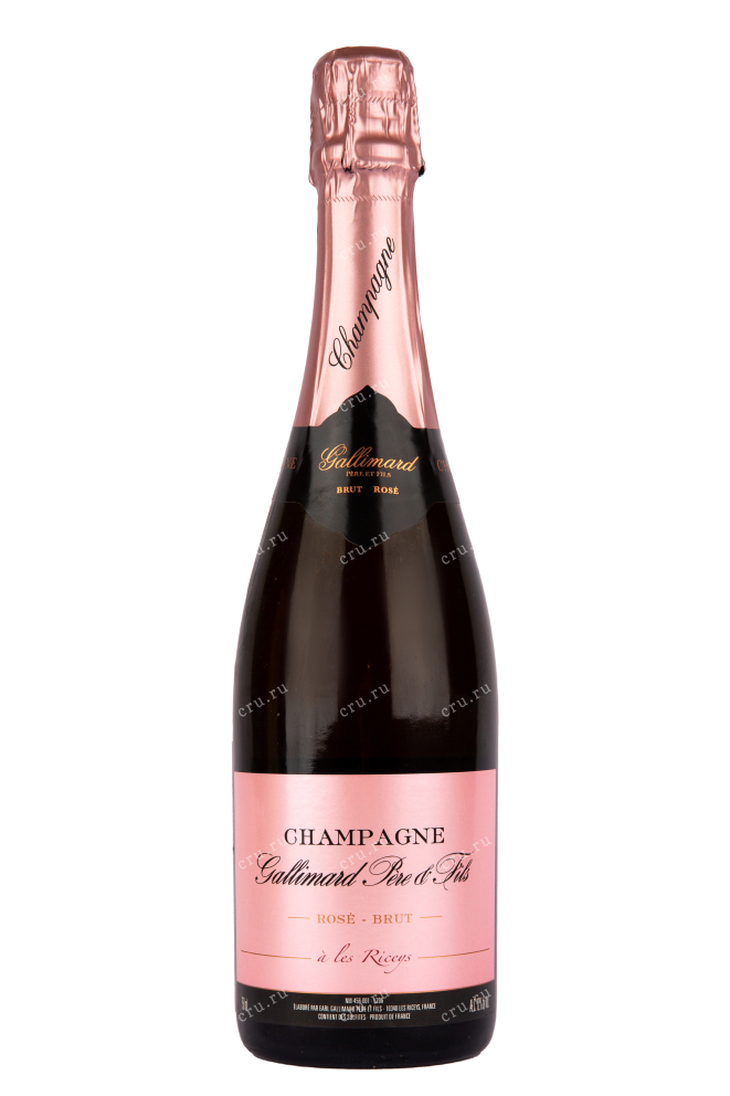 Шампанское Gallimard Pere et Fils Rose Brut 0.75 л
