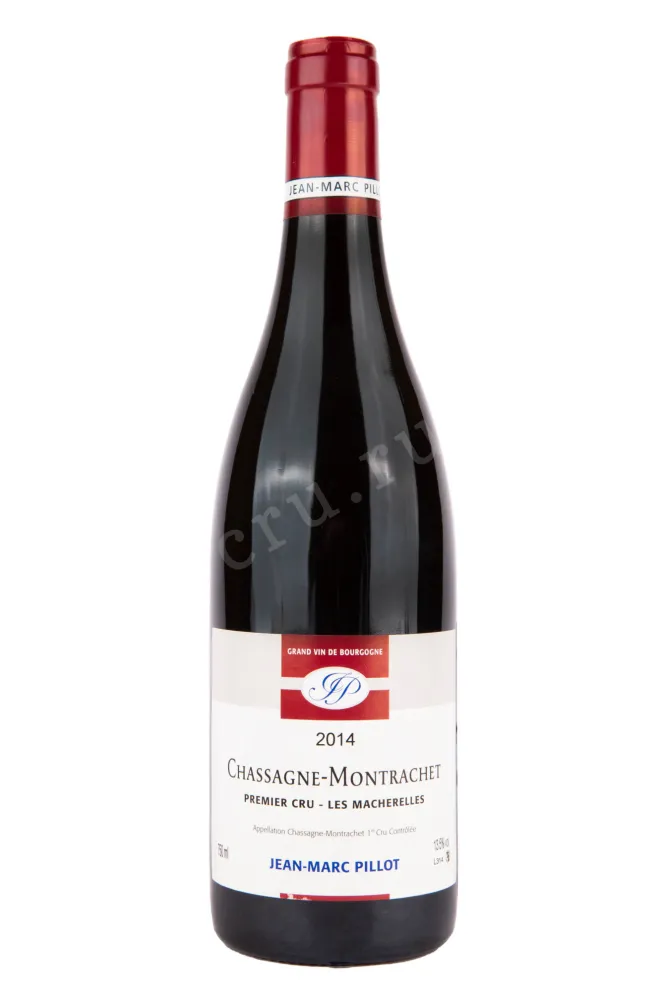 Вино Chassagne Montrachet Premier Cru Les Macherelles Jean Marc Pillot 2014 0.75 л
