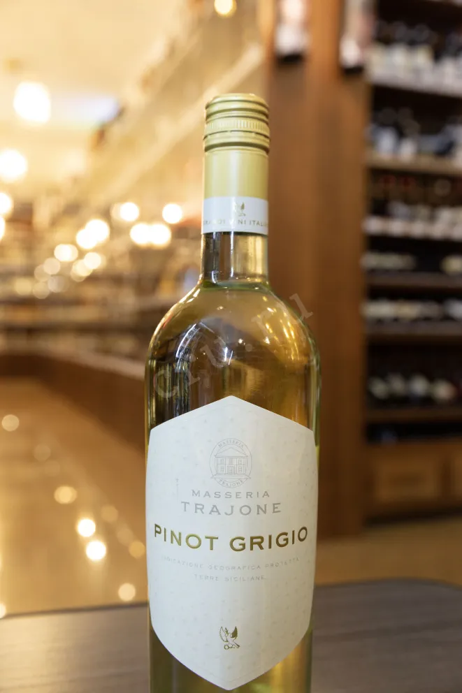 В магазине Крю Профи Pinot Grigio Terre Siciliane Masseria Trajone 2022 0.75 л