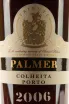 Этикетка Palmer Porto Colheita  2006 0.75 л