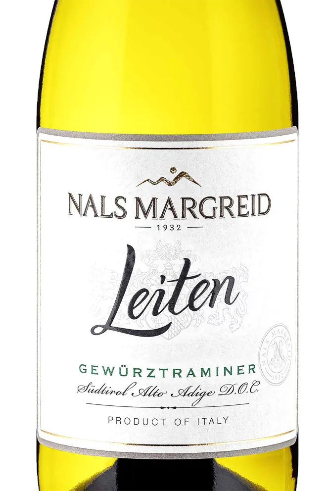 Этикетка Nals-Margreid Lyra Gewurztraminer Sudtirol Alto Adige DOC 2016 0.75 л