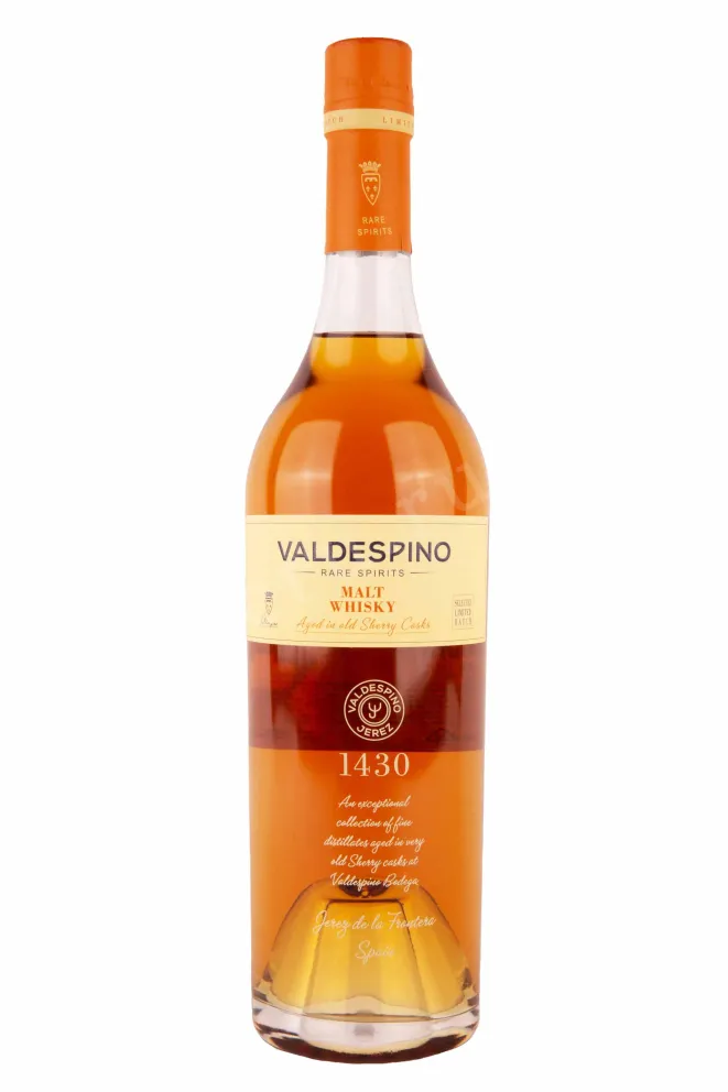 Бутылка Valdespino Malt Whisky in tube 0.7 л