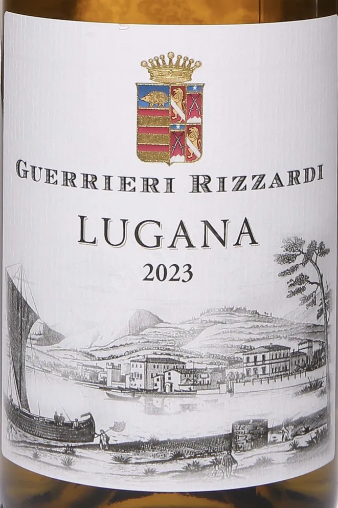 Этикетка Guerrieri Rizzardi Lugana DOC 2022 0.75 л