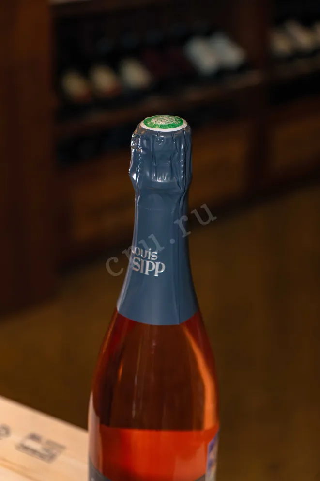 Пробка Louis Sipp Cremant d'Alsace Brut Rose AOC 2022 0.75 л