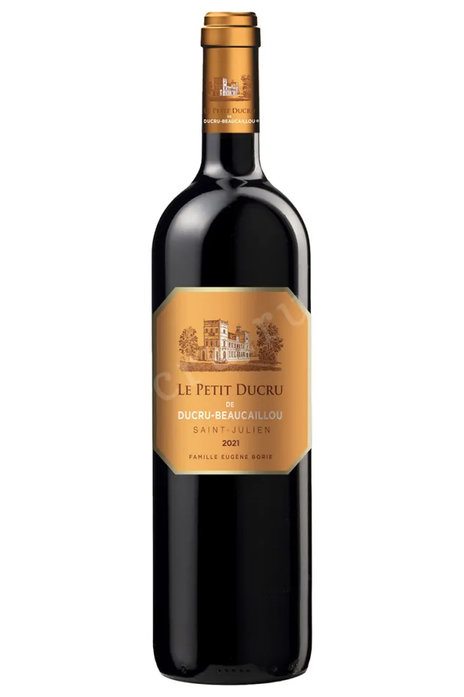 Вино Le Petit Ducru de Ducru-Beaucaillou Saint-Julien 2021 0.75 л