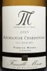 Этикетка Famille Masse Bourgogne Chardonnay Les Torroirs 2023 0.75 л