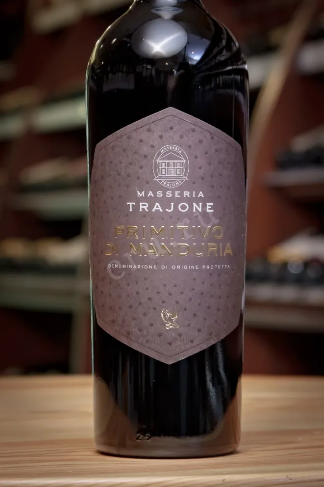 В магазине Крю Профи Primitivo di Manduria Masseria Trajone 2022 0.75 л