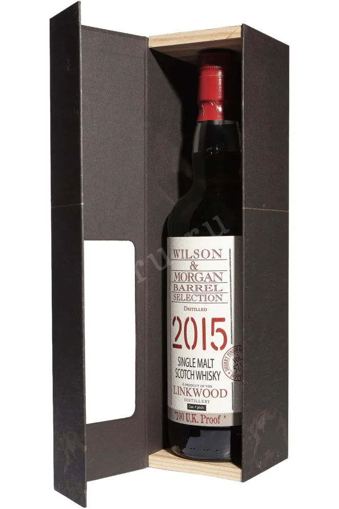 В подарочной коробке Wilson & Morgan Barrel Selection Linkwood Sherry Finish Oloroso 9 Years Old in gift box 0.7 л
