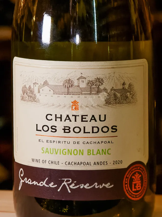 В магазине Крю Профи Chateau Los Boldos Grande Reserve Sauvignon Blanc 2020 0.75 л