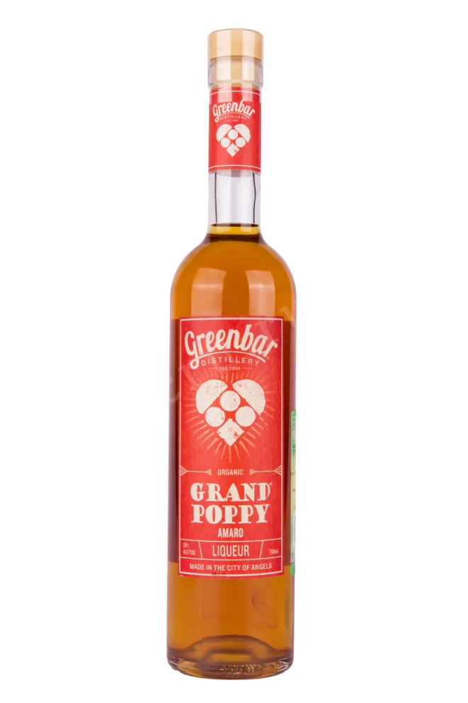 Ликер Greenbar Grand Poppy Amaro Organic  0.7 л