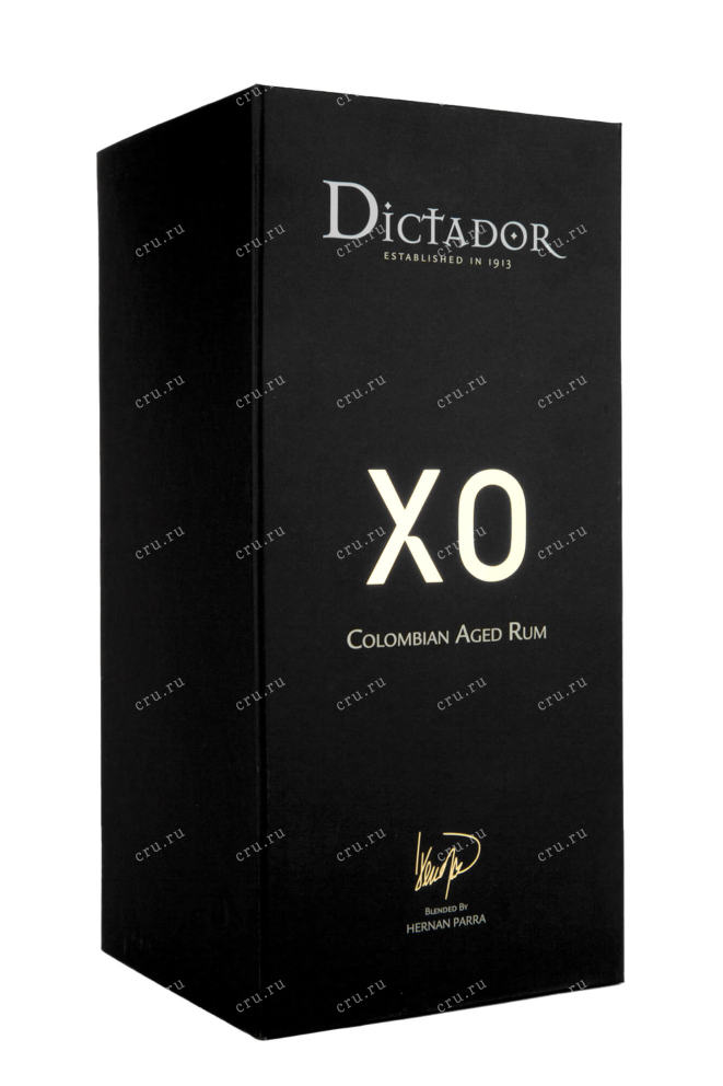 Подарочная коробка Dictador XO Perpetual 0.7 л