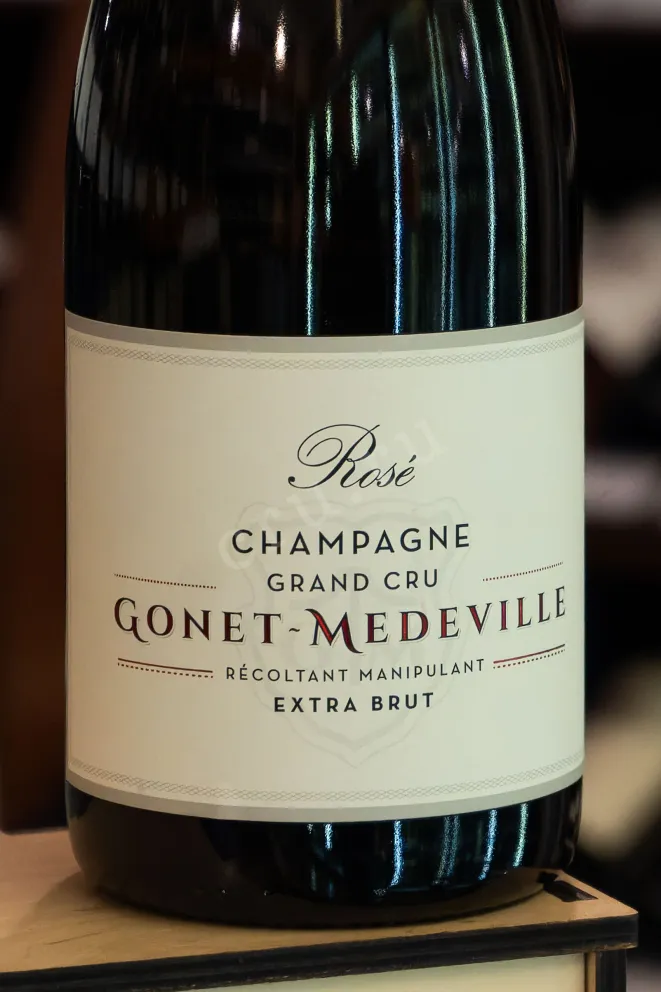 В магазине Крю Профи Gonet-Medeville Rose Grand Cru Extra Brut 2021 0.75 л