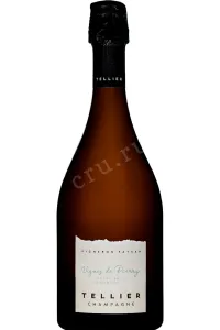 Шампанское Tellier Vignes de Pierry Premier Cru Champagne AOC Extra Brut  0.75 л