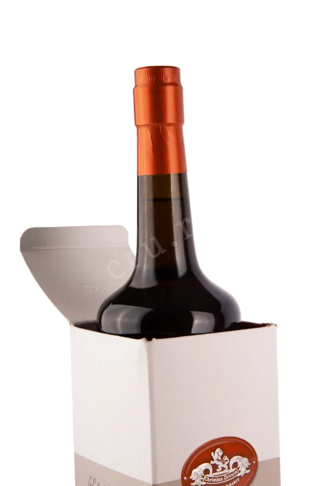 Бренди Кристиан Друэн Кальвадос Пэи д'Ож Ор д'Аж 18 лет 0.7 в подарочной коробке