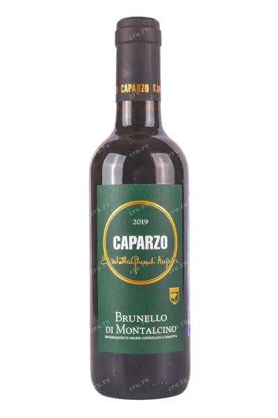 Вино Caparzo Brunello di Montalcino 2019 0.375 л