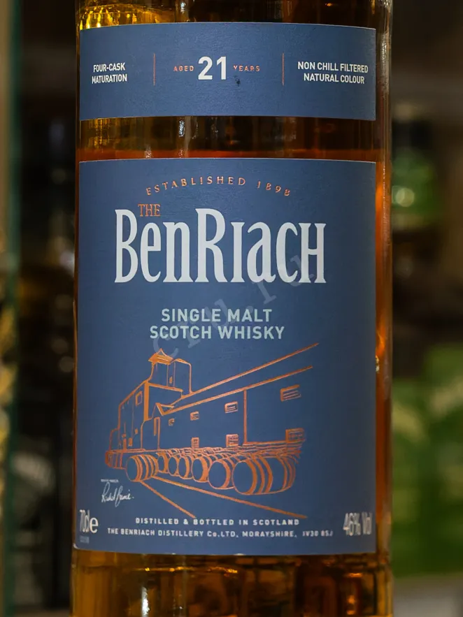 В магазине Крю Профи Benriach 21 years 0.7 л