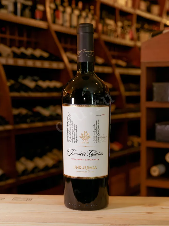 В магазине Крю Профи Undurraga Founder's Collection Cabernet Sauvignon DO 2021 0.75 л