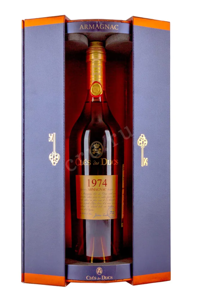 В подарочной коробке Cles des Ducs in gift box 1974 0.7 л