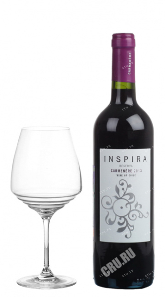 Вино Vina Chocalan Inspira Carmenere Reserva 2017 0.75 л