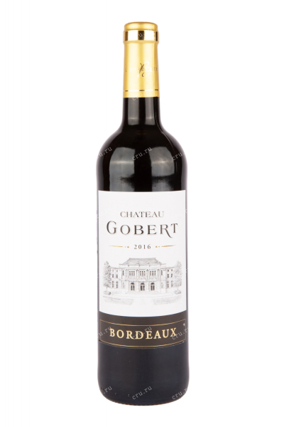 Вино Chateau Gobert Bordeaux 2016 0.75 л