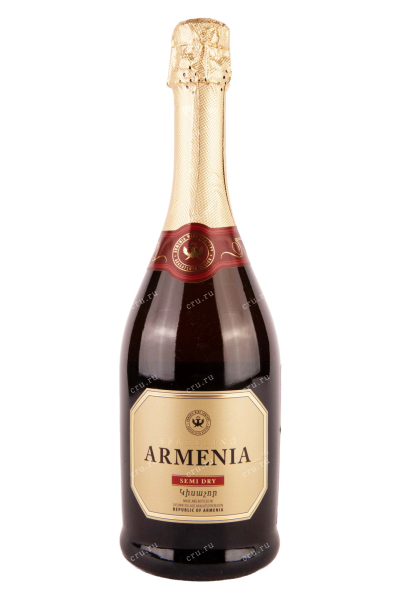 Игристое вино Armenia Sparkling Brut  0.75 л