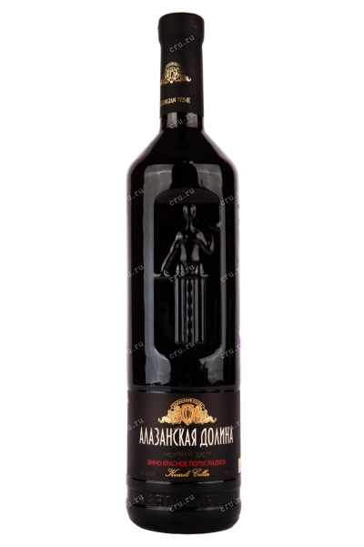 Вино Kvareli Cellar Alazani Valley Red Semi-Sweet 0.75 л