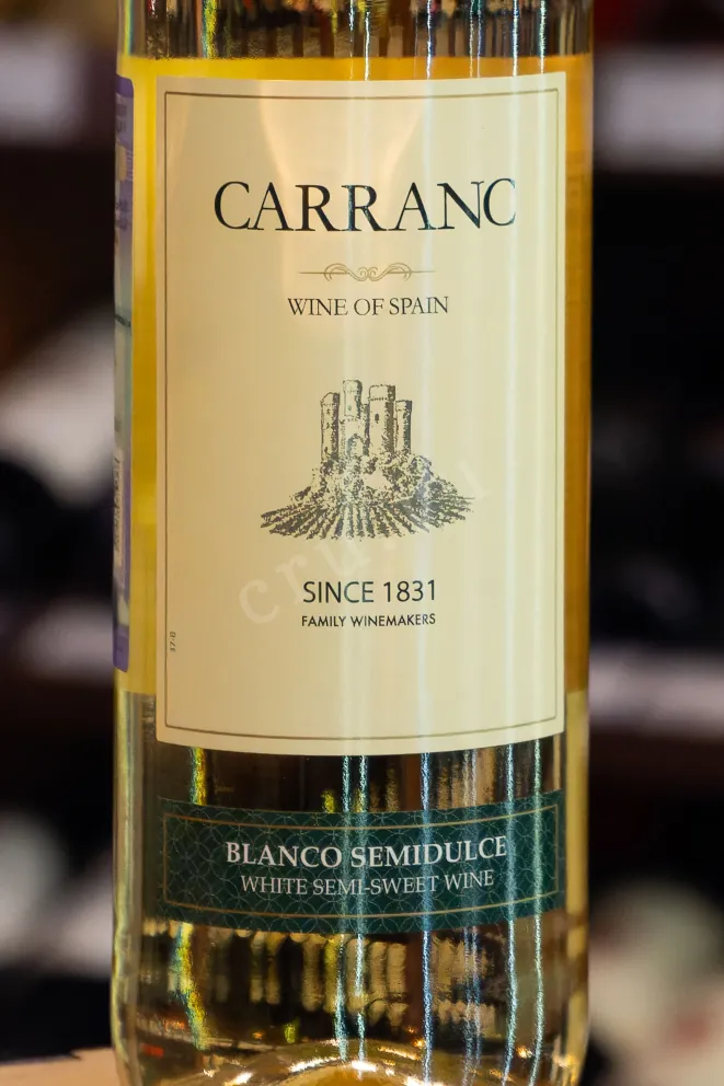 В магазине Крю Профи Carranc Blanco Semidulce 2022 0.75 л