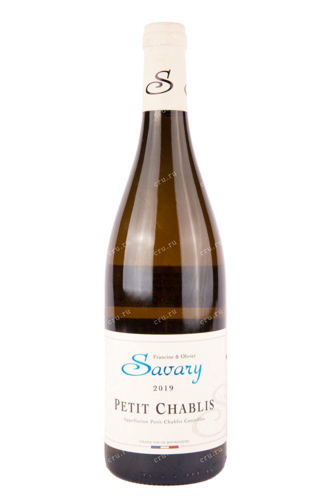 Вино Savary Petit Chablis 2020 0.75 л