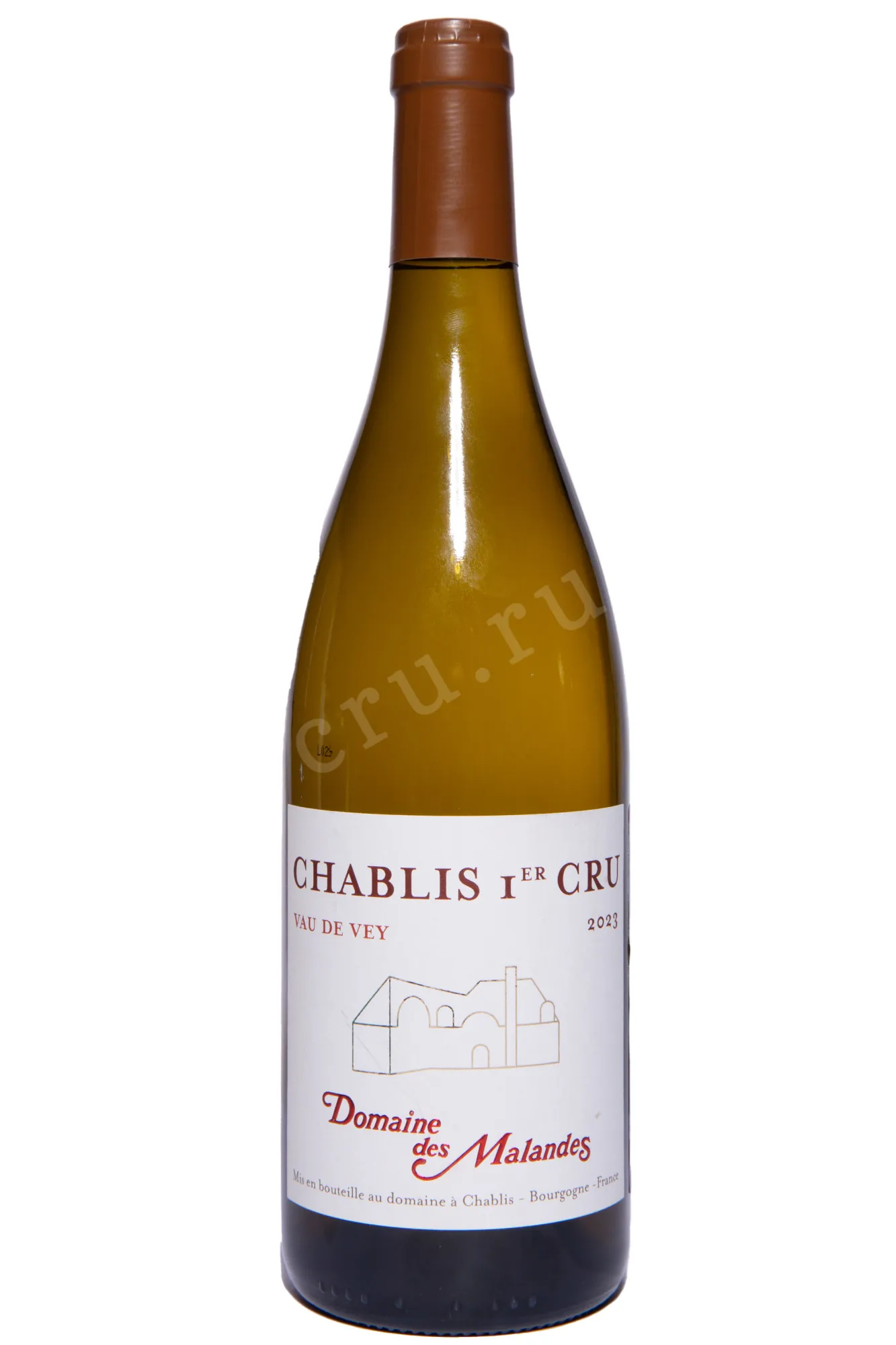 Фото — Вино Domaine des Malandes Chablis Premier Cru Vau de Vey 2023 0.75 л