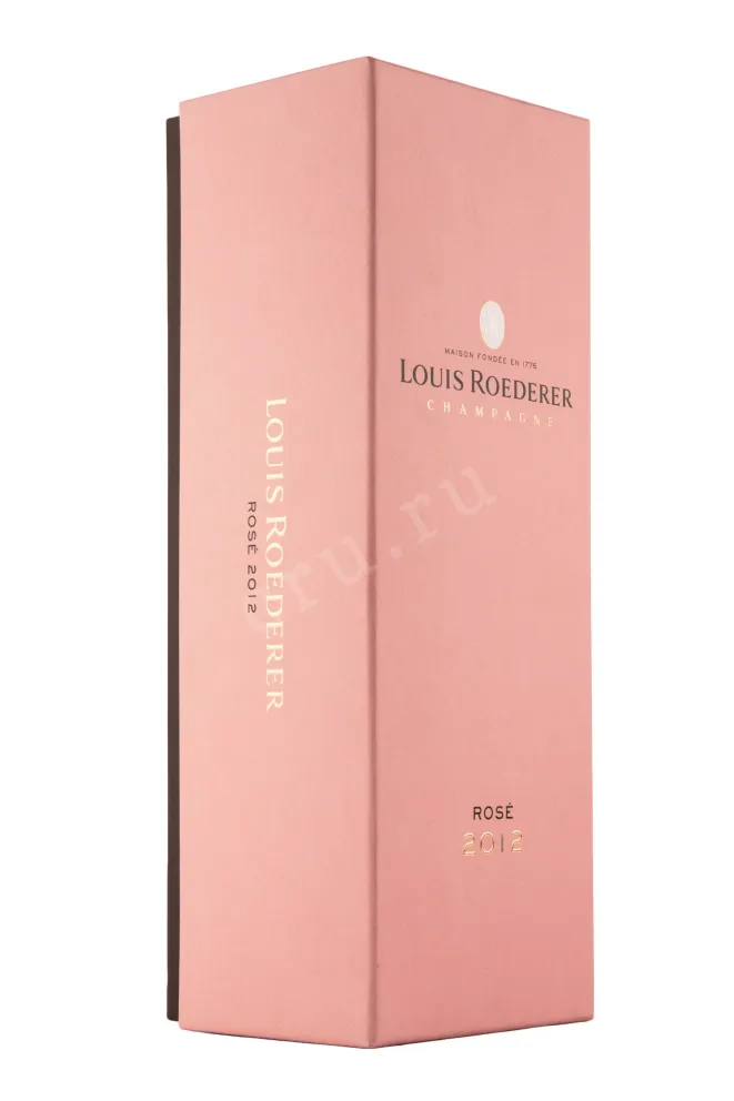 Подарочная коробка игристого вина Louis Roederer Rose 1.5 л