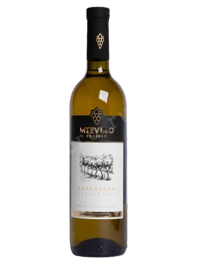 Вино Mtevino Tsinandali 2024 0.75 л