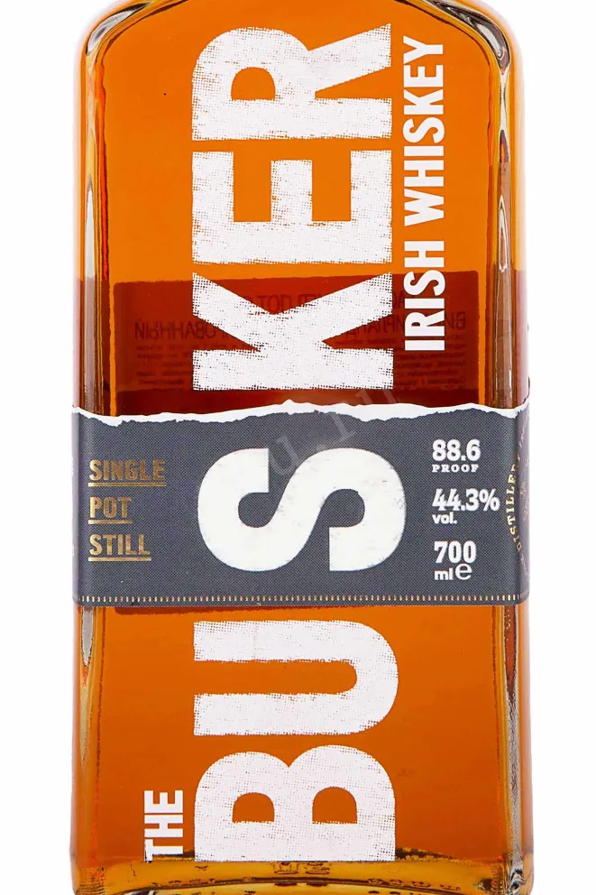 Этикетка The Busker Single Pot Still 0.7 л
