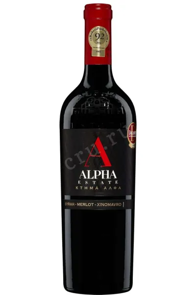 Вино Alpha Estate S.M.X 2023 0.75 л