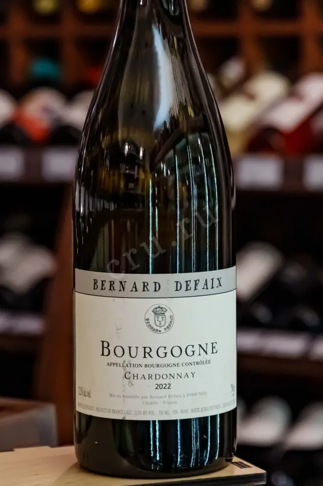 В магазине Крю Профи Bernard Defaix Bourgogne Chardonnay AOC 2022 0.75 л