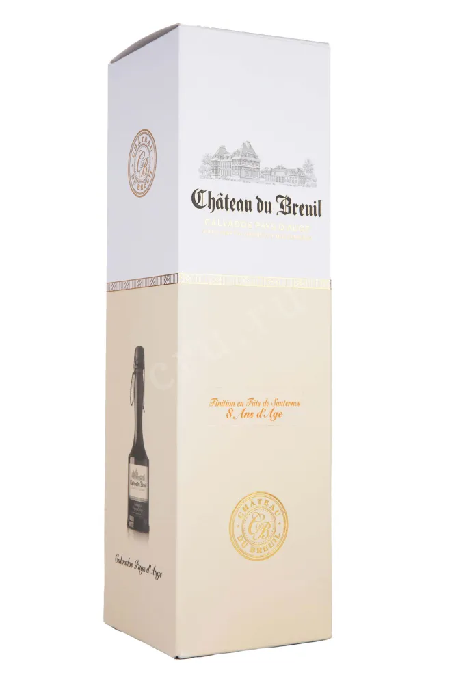 Подарочная коробка Chateau du Breuil Finition en Futs de Sauternes 8 Ans d'Age in gift box 0.7 л