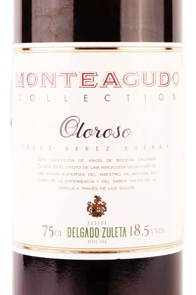Херес Delcado Zuleta Monteagvdo Oloroso 2008 0.75 л