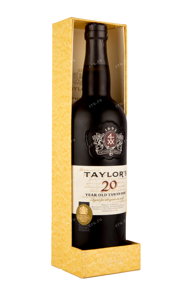 Бутылка в коробке портвейна Тейлорс Тони Порт 20 лет 0.75 л