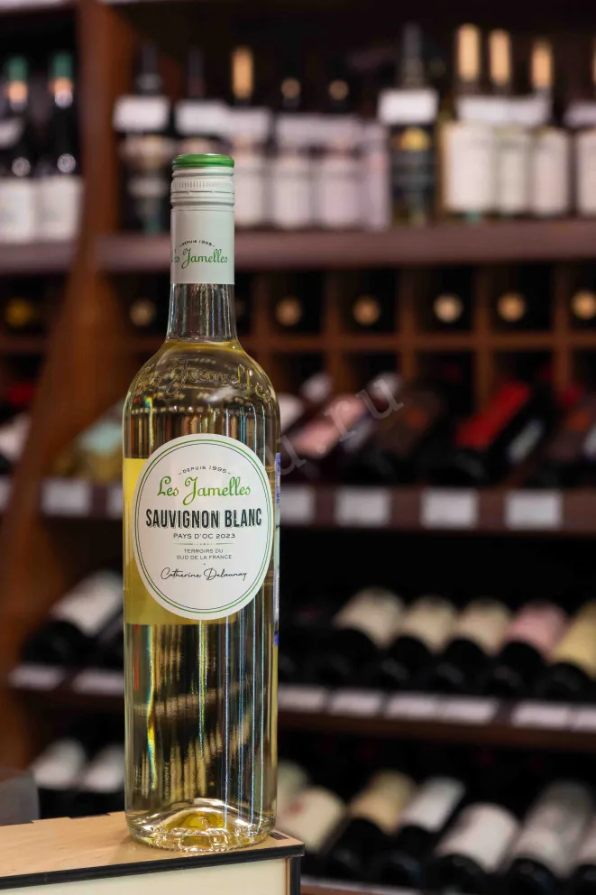 В магазине Крю Профи Les Jamelles Sauvignon Blanc 2023 0.75 л