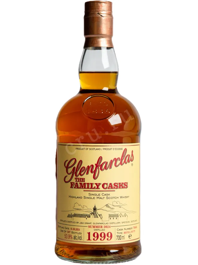 Бутылка Glenfarclas Family Casks in gift box 1999 0.7 л